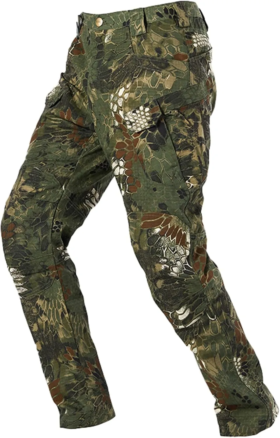 Men's Outdoor Cargo Work Trousers Tactical Pants Ripstop Combat Trousers Hiking Pants Men Waterproof Climbing Pants